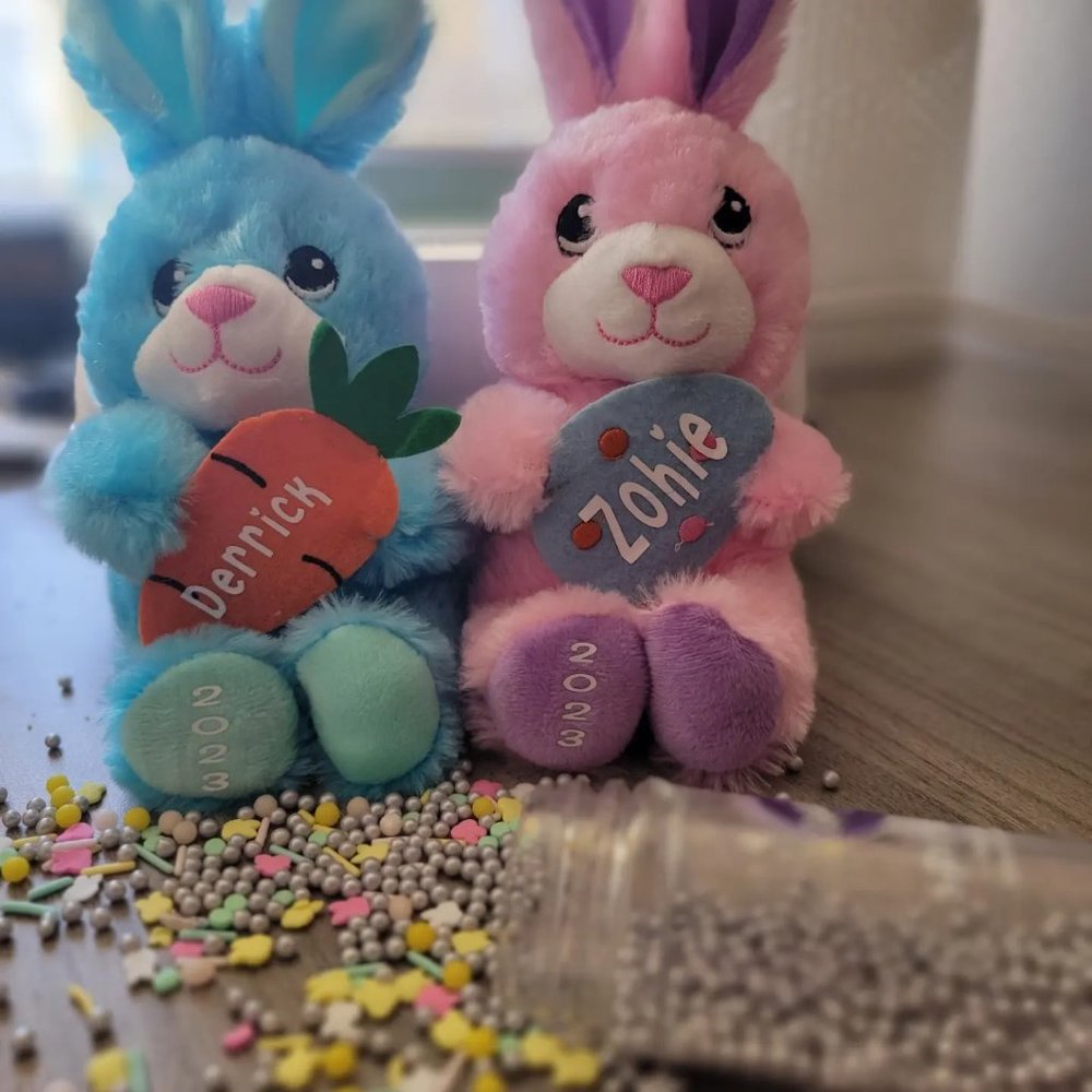 Customized Keepsake bunnies